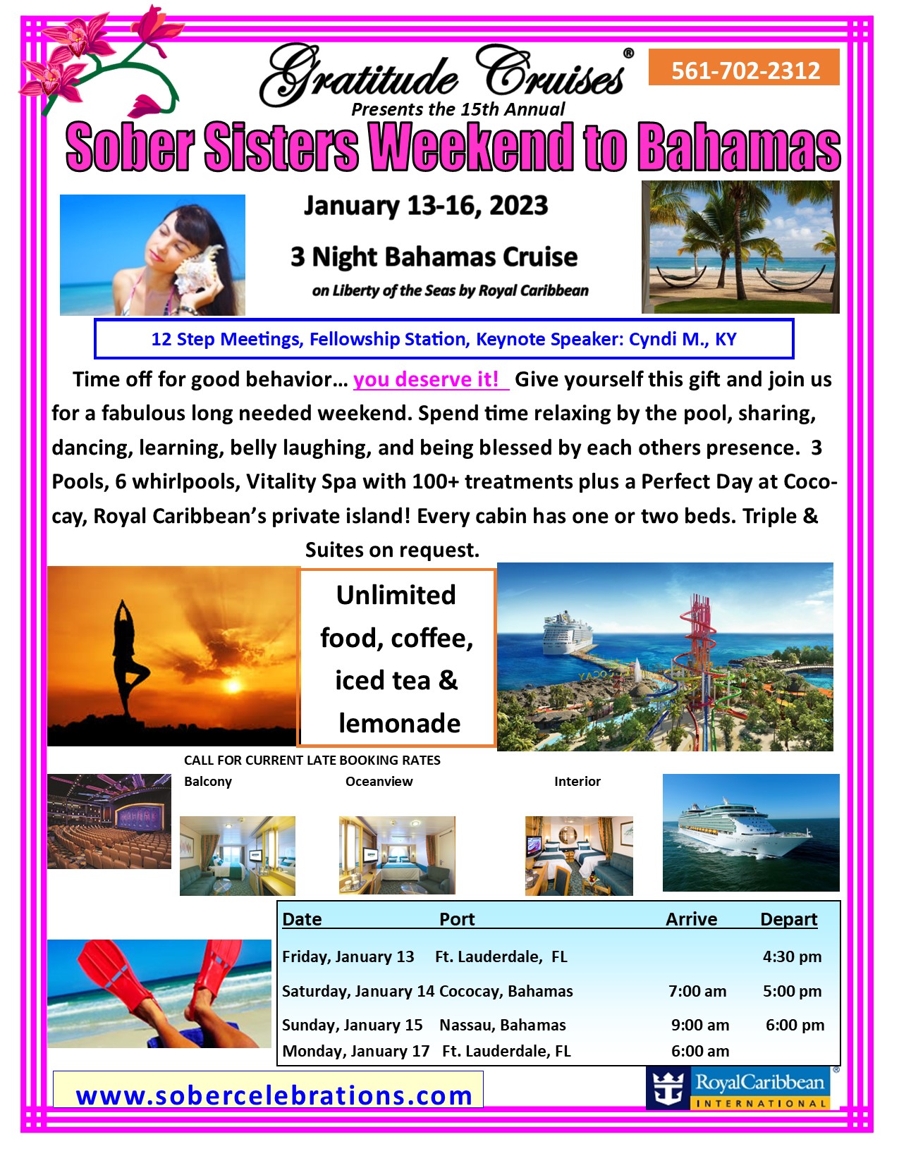 Sobriety Cruises, Halloween Cruise