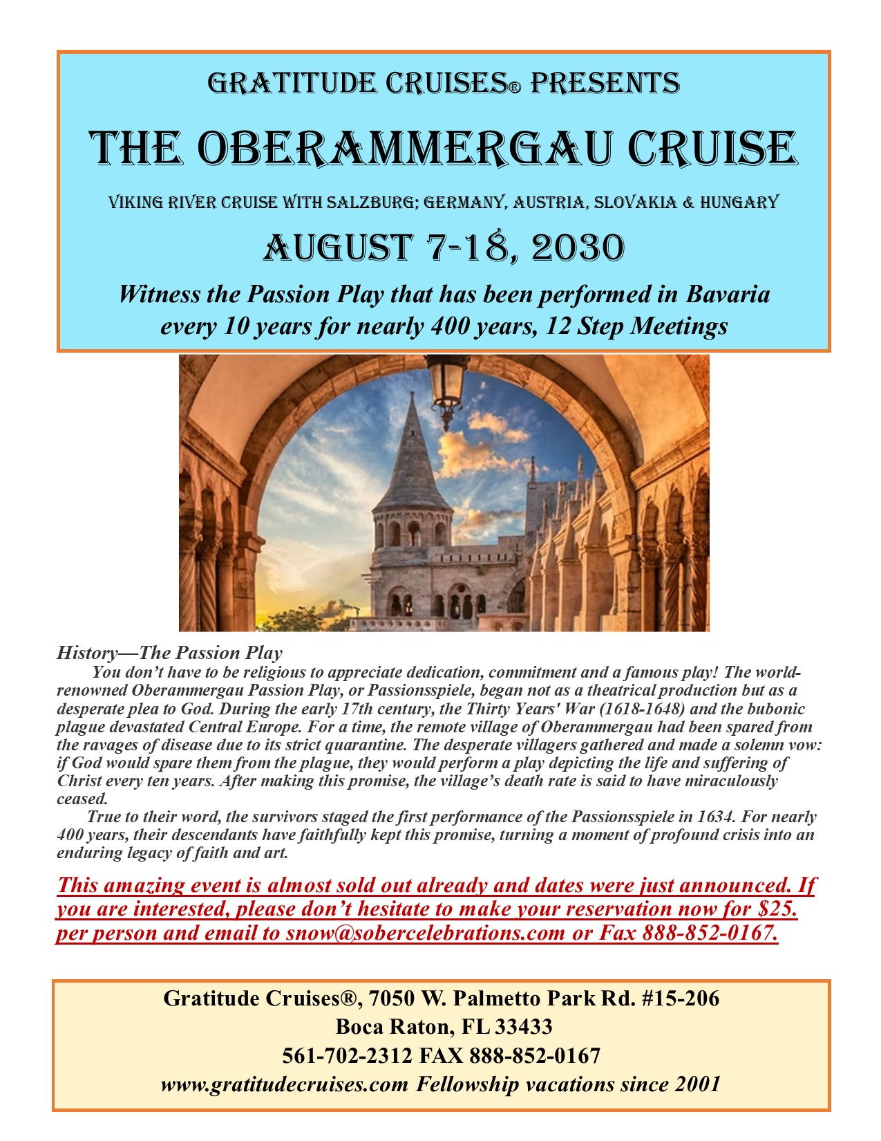 PASSION PLAY FLYER